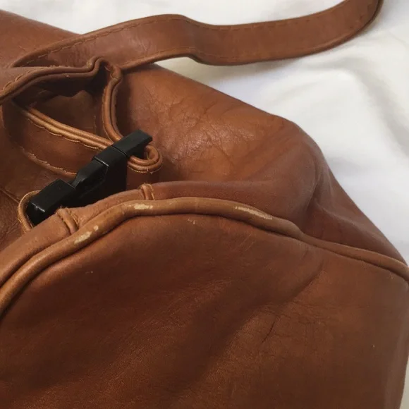 Unisex Leather Backpack - Picture 14 of 16